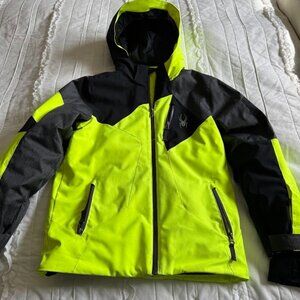 Spyder Boys Leader Jacket, Ski Snowboard Insulated Winter Jacket - Size 16